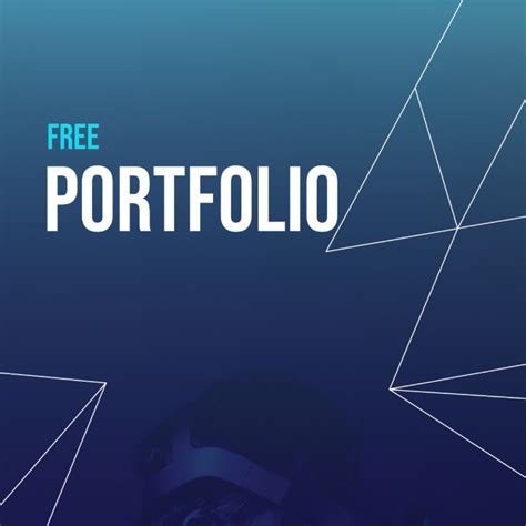 Free Portfolio Templates to Download & Edit .